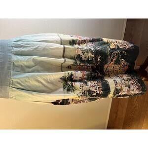 Solar Women's Printed Midi Skirt us 8 eu 38